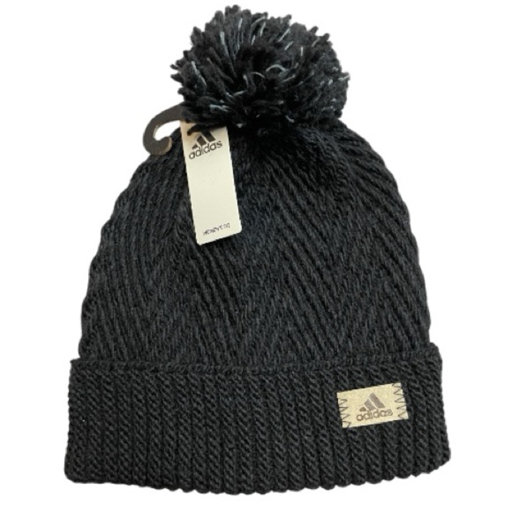 Adidas Black Ballie Beanie NWT
